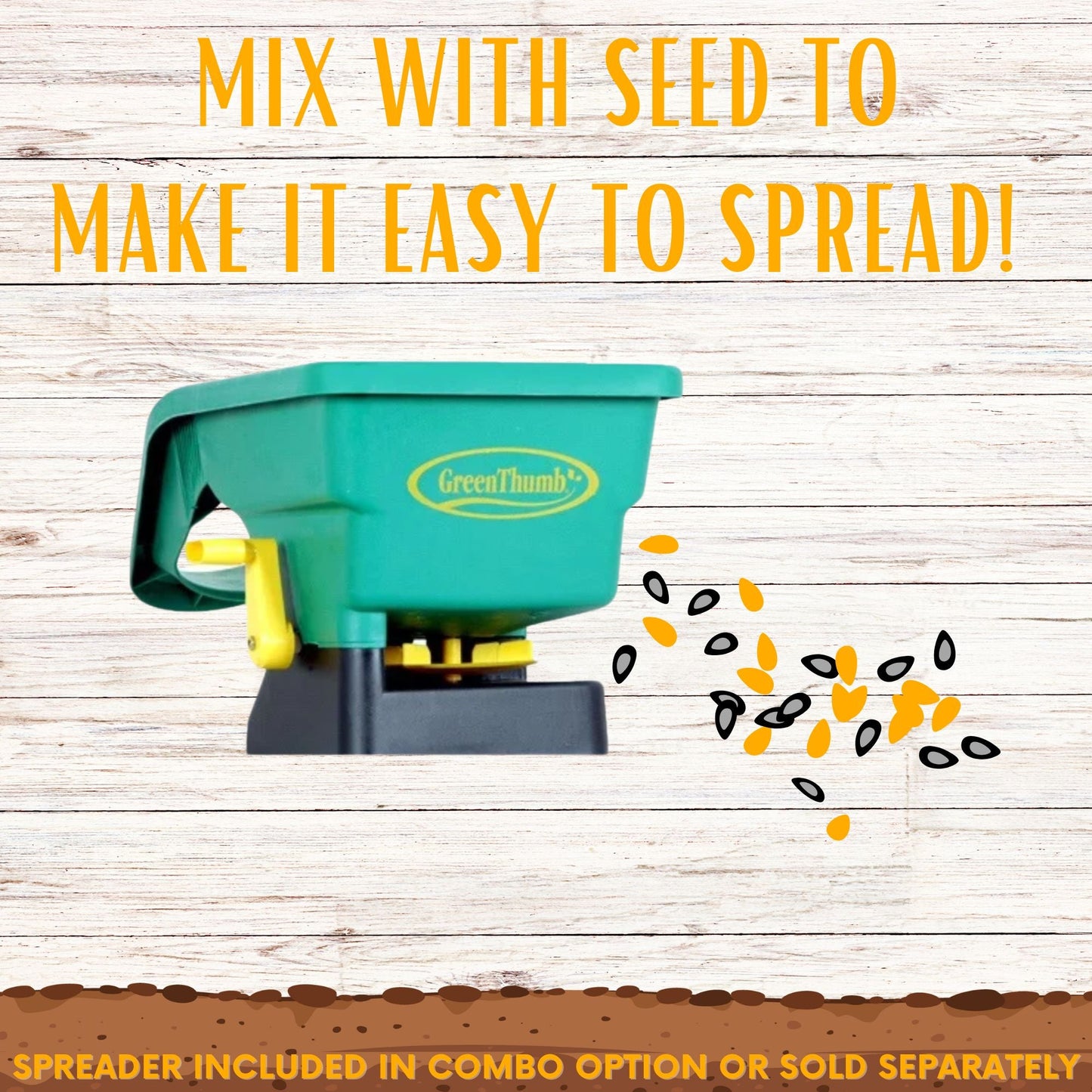 Easy Seed Spreading Mix
