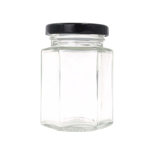 Glass Hexagon Jar | 110 ml