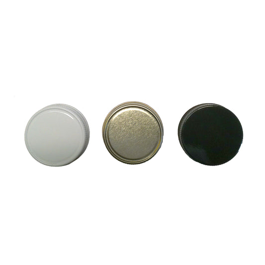 58mm Metal Lids for Glass Jars (Queenline 16oz)