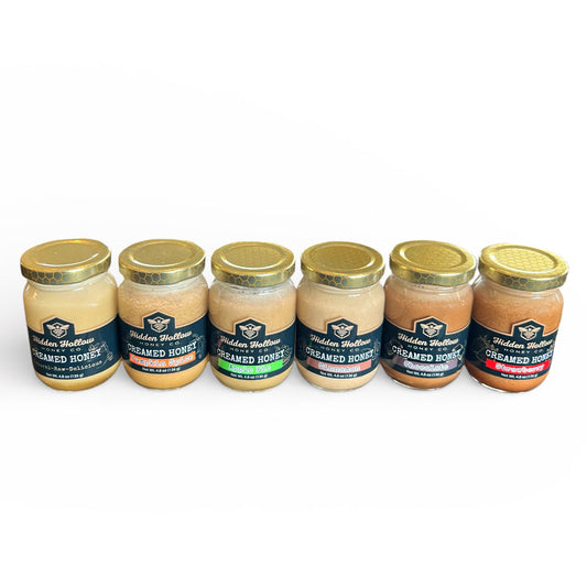 Creamed Honey 4.8 ounce | Whipped Honey | Raw Delicious Natural Honey