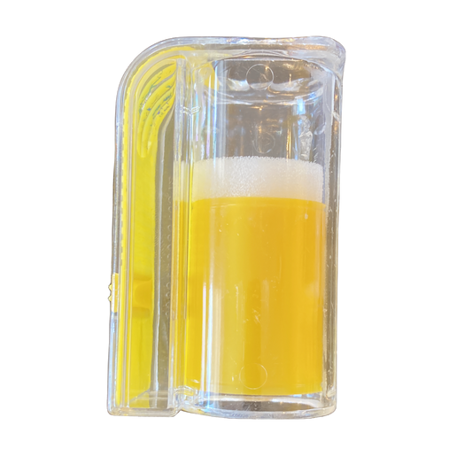 One Handed Queen Cage - Yellow