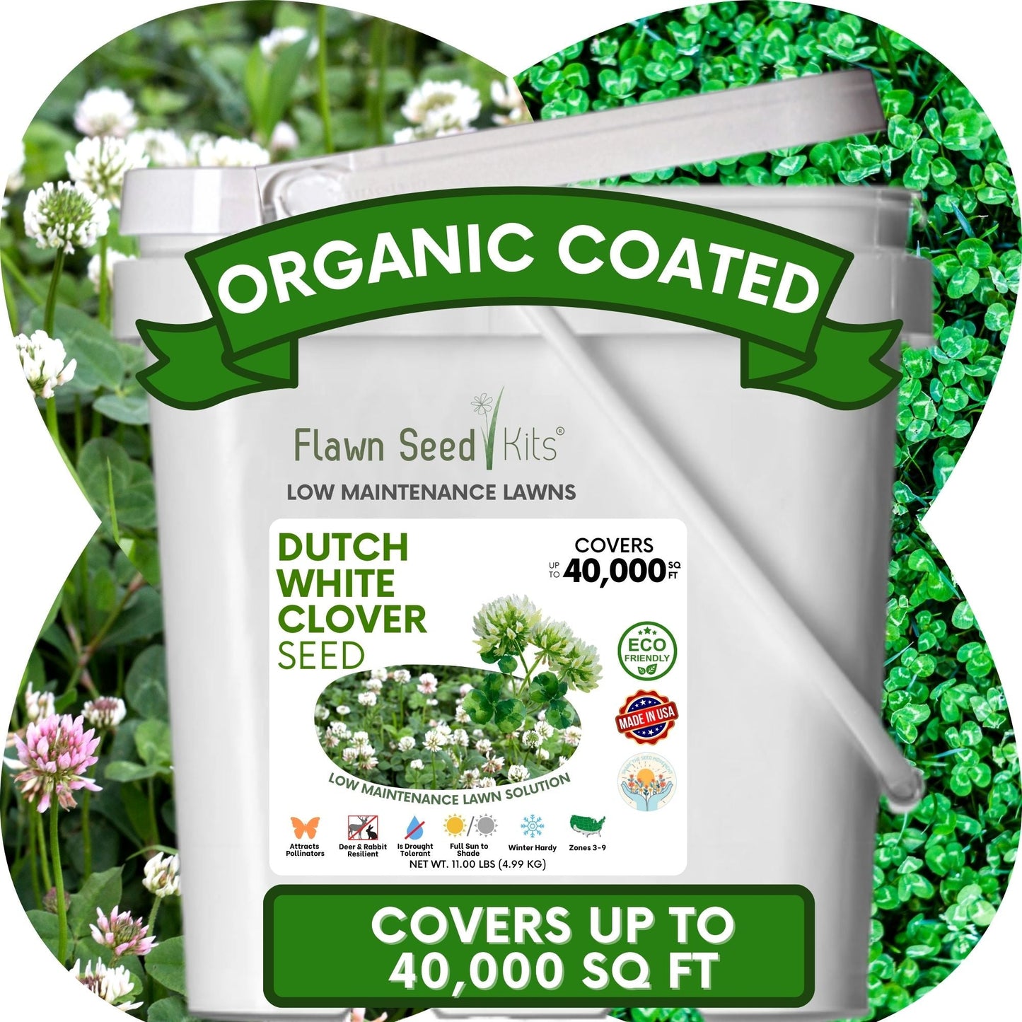 Dutch White Clover Seed