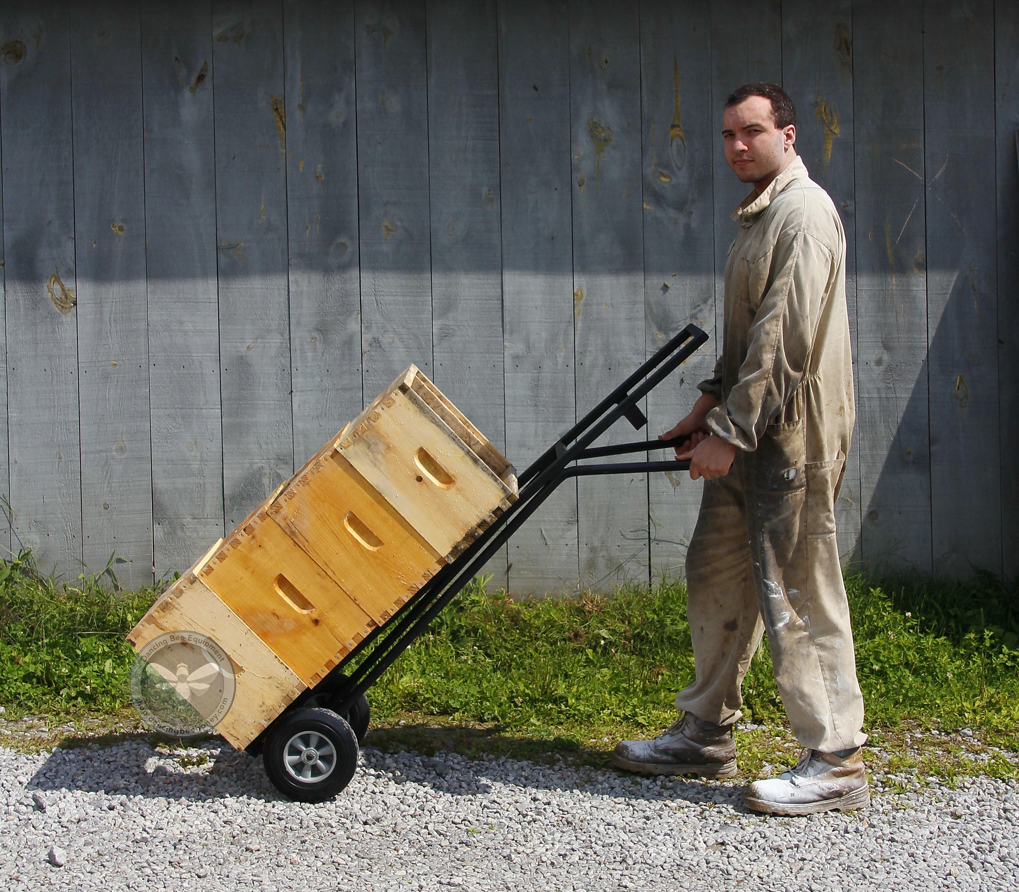 Dancing Bee | Steel Honey Super Box Dolly