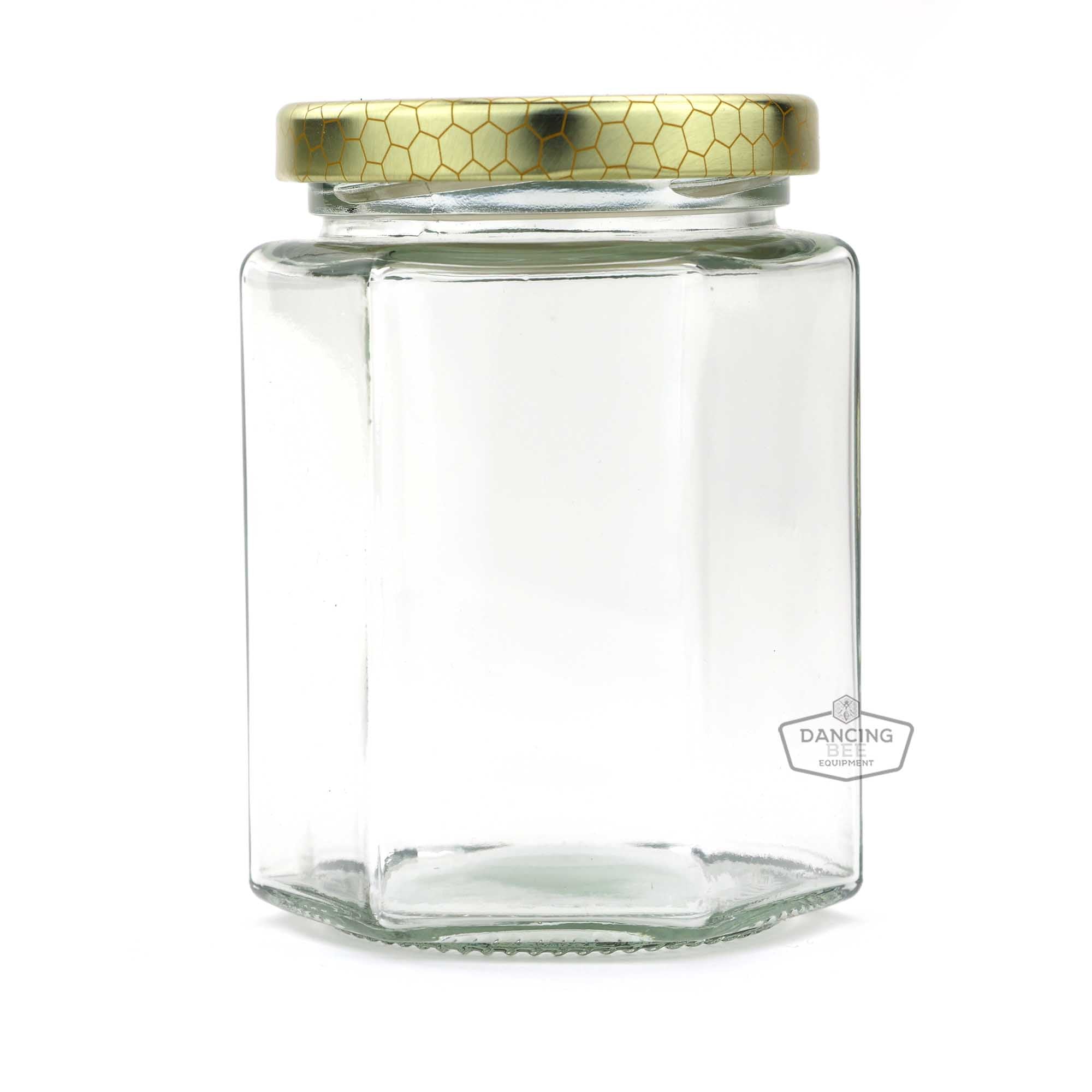 Glass Hexagon Jar | 190 ml