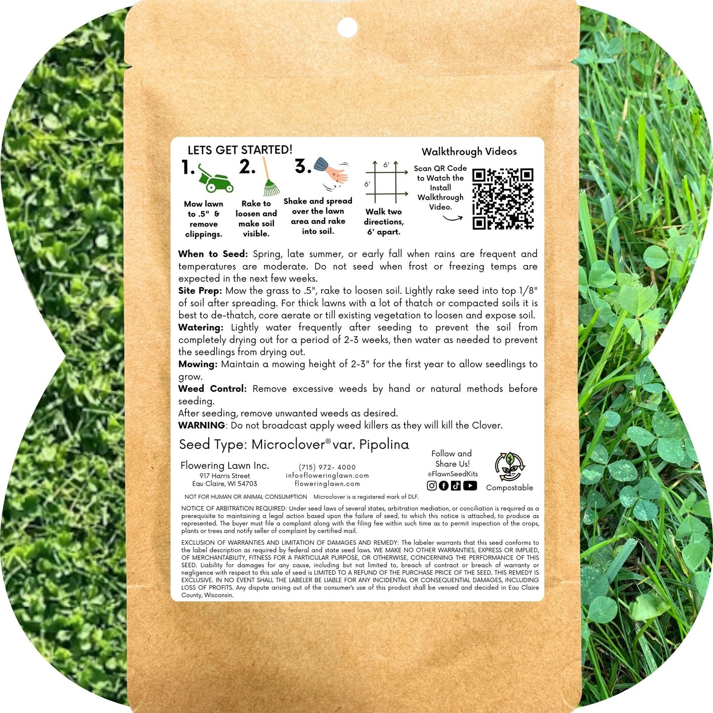Micro Clover Seed
