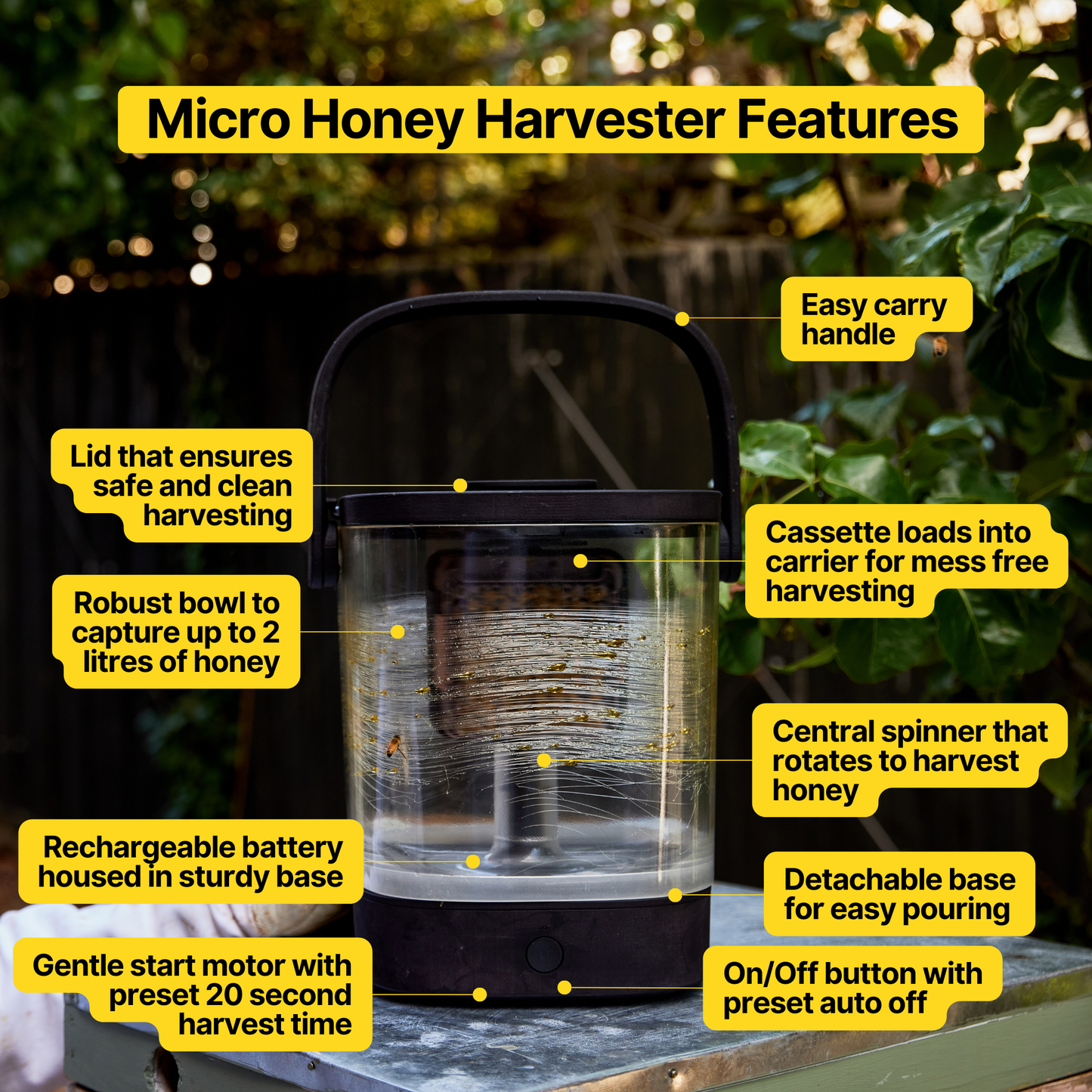 HiveKeepers | Micro Honey Harvester - PRE-ORDER
