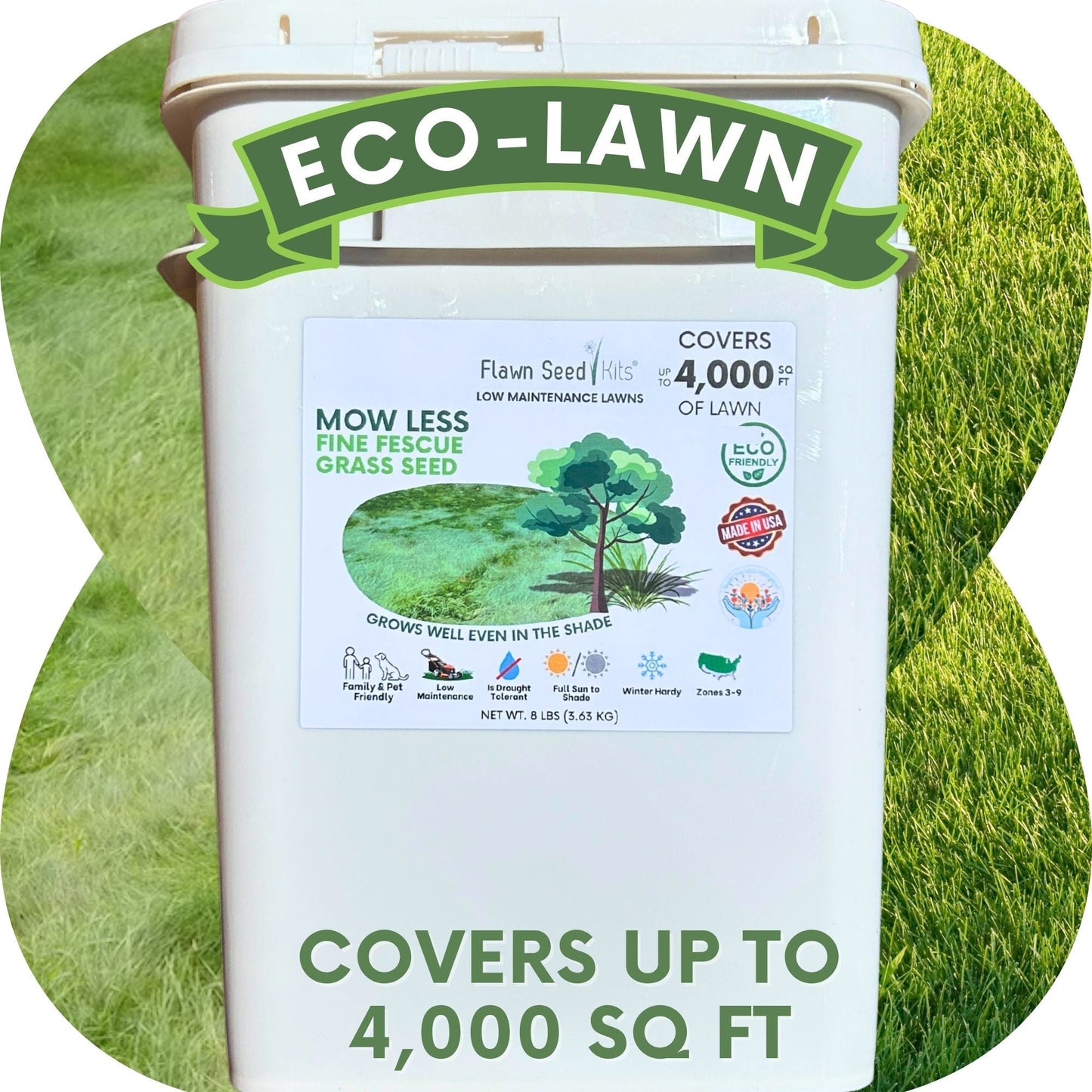 Premium Mow Less Grass Seed