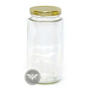 Glass Tall Cylinder Jar | 375 ml