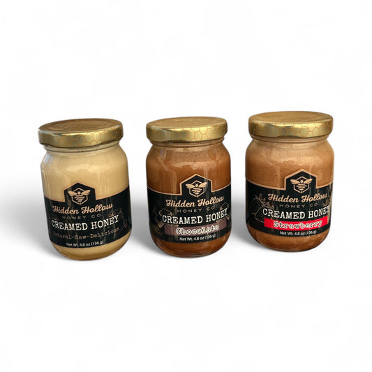 Cream Honey Trio Sample Pack