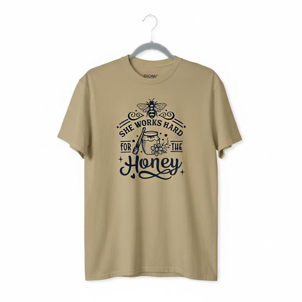 Shirt - Works Hard Mustard