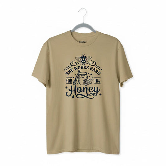 Shirt - Works Hard Mustard