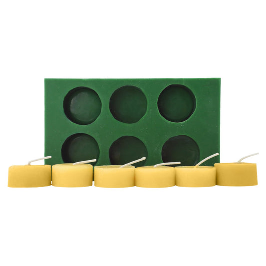 The Candle Works | Mold | Tealight | Set of 6
