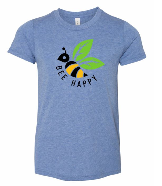 Bee Happy Colored Tee